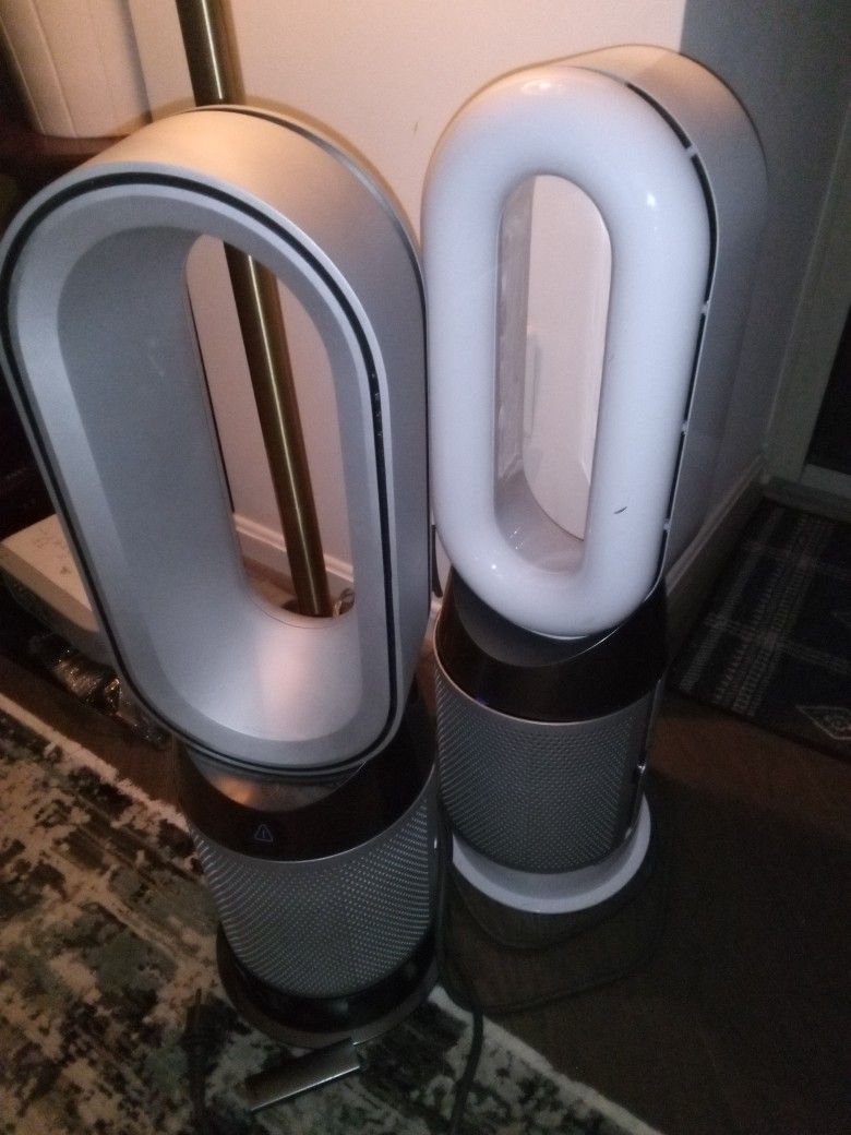 TWO Dyson Purifier Hot+Cool HP07 Purifier Heater and Fan