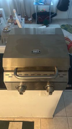 Expert Grill 2-Burner Stainless Steel Tabletop Propane Grill