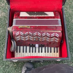 Parrot Accordion Piano Keys Selling As Is