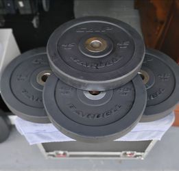 4 CAP PRO 45 Lbs Olympic bumper weights