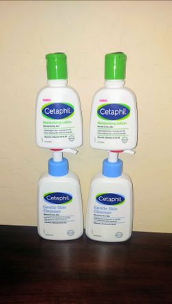 Cetaphil Facial Cleanser 8 fl oz  & Cetaphil Lotion- all for $20 -X Streets Ray and Higley