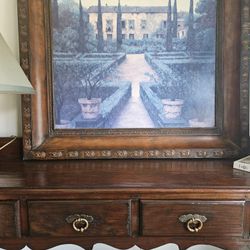 Large Garden Manor By Montserrat on Metal