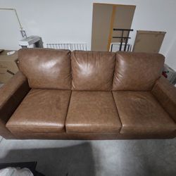 Full Ashley Leather Set + FREE Side Table - $1,000