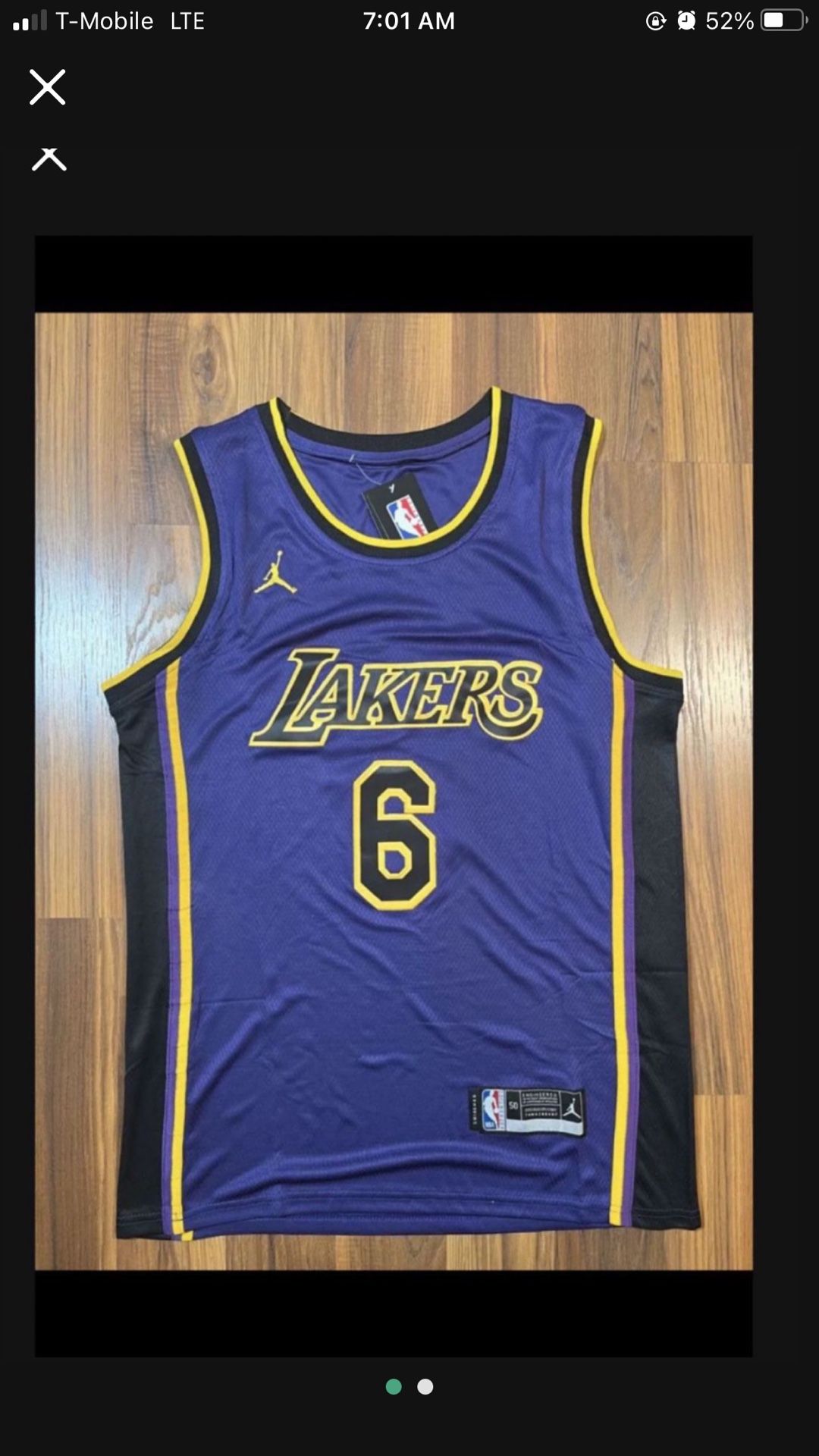 Lebron James (Nike Lakers Jersey) New