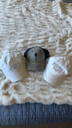3-Pack Women’s Adjustable Baseball Hats Bundle – Sequoia, Victoria’s Secret & Peachy