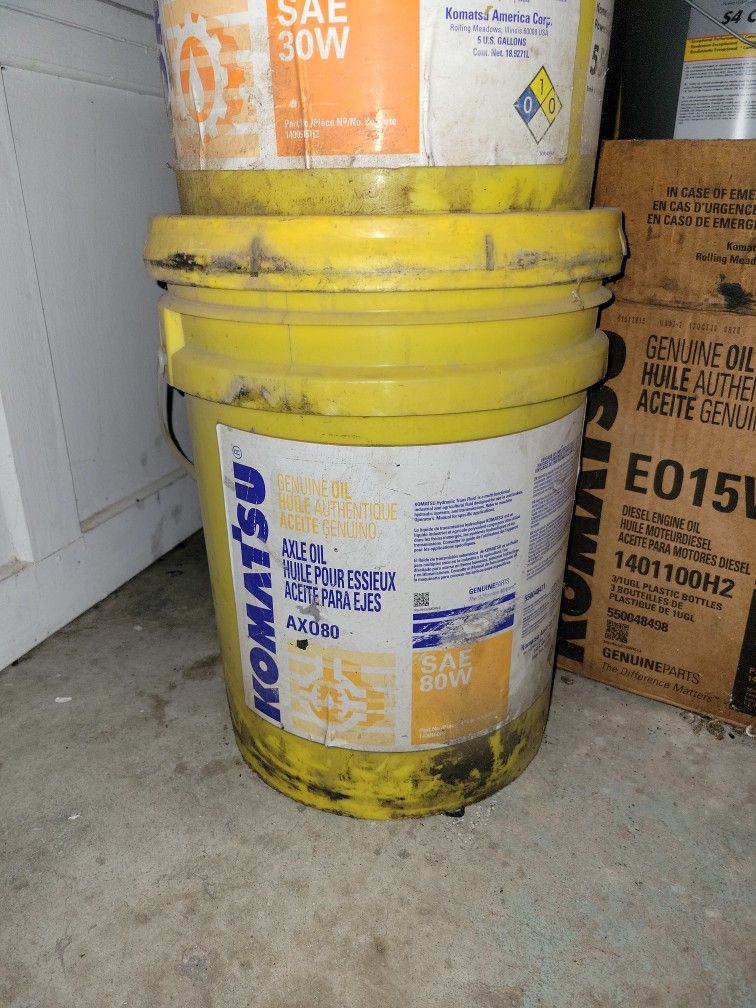 Komatsu OEM AX080 Axle Oil