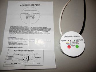 Wet Switch Flood Detector