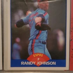 Randy Johnson Rookie Cards Mint Condition 