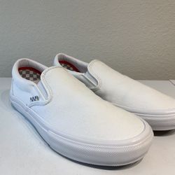 White Vans Skate Shoes