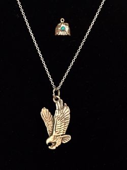 Eagle Necklace & Thunderbird Charm