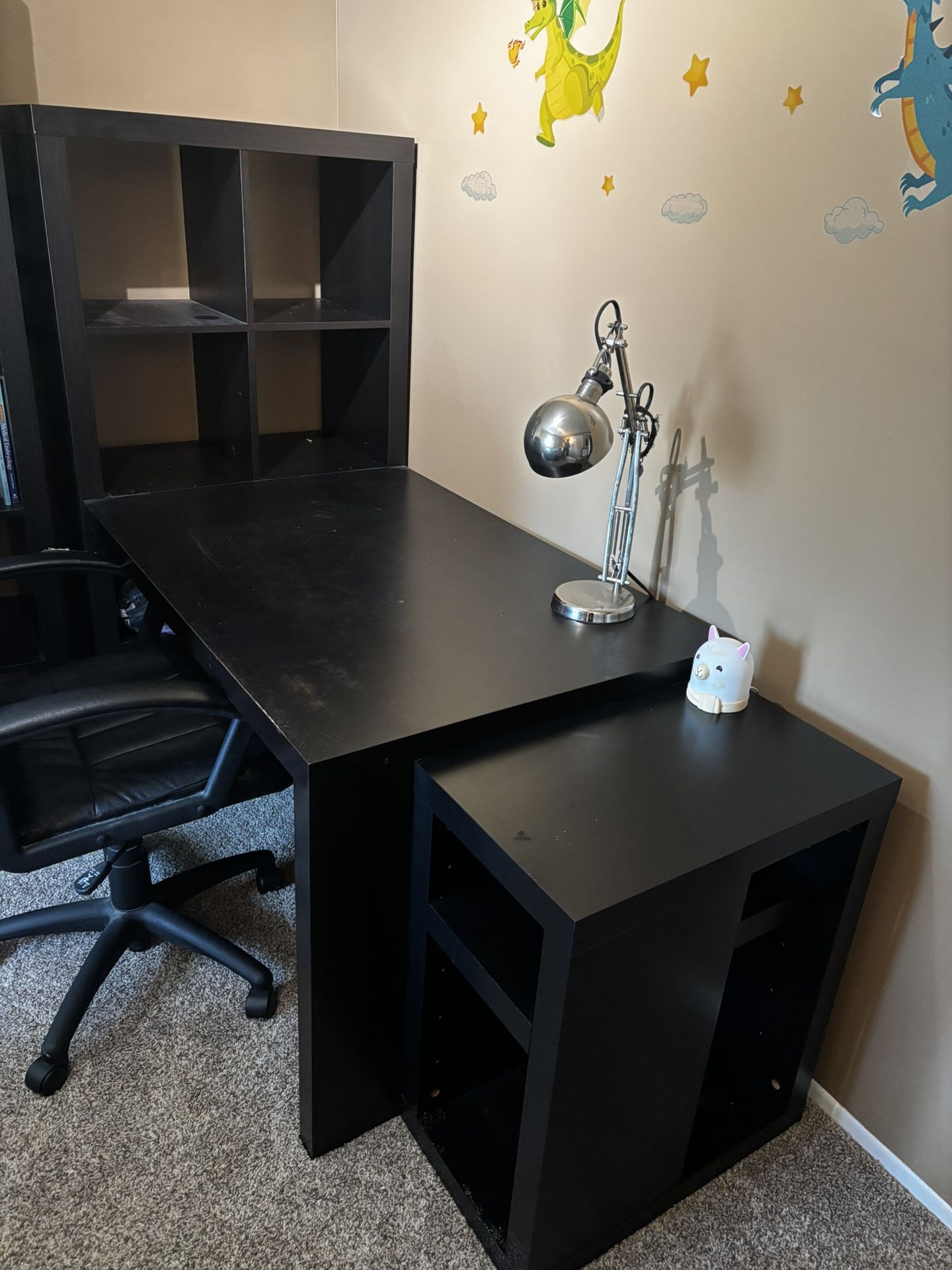 IKEA Kallax Work Station And Printer/computer Stand