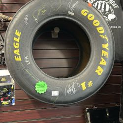 Good Year Autographed Tire 