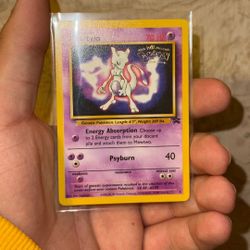 1/1 FACTORY ERROR MEWTWO NO POKEBALL PRINT