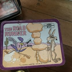 Looney Tunes Road Runner Lunchbox Vintage 1970