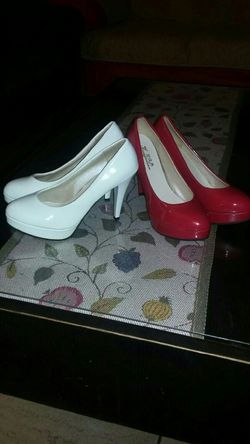 Red / White Heels