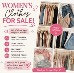 Women’s clothing for sale