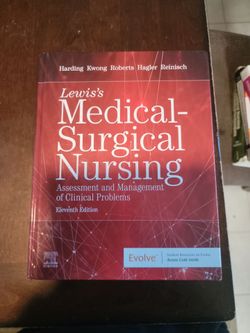 Medical surgical nursing book and study guide
