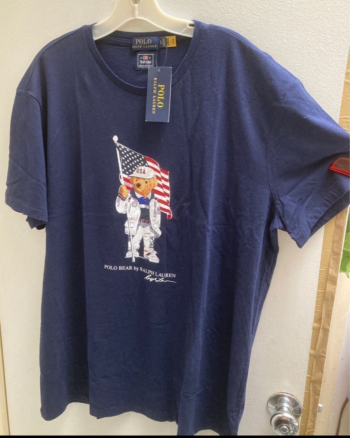 Men's 2020 Olympics Team USA Polo Bear T-Shirt by Polo Ralph Lauren (Rare)