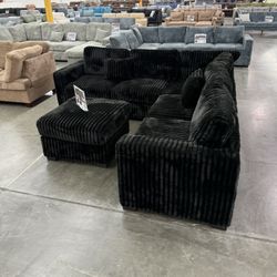 Black Sectional 