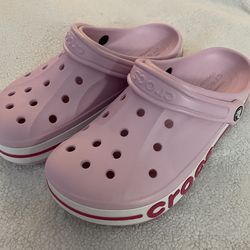 CROCS Light Pink Women’s Size 9 NEW