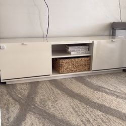 White TV Stand