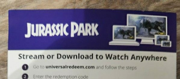 Jurassic Park Digital Copy 