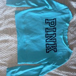 Blue PINK sweatshirt Size Medium