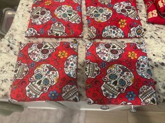 4 Custom Bean bags for Conhole board games
