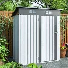 5x3 Ft Shed Backyard Tools Storage