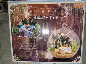 DIY Miniature Fairy Forest Kit - Alice Forest Afternoon Tea edition