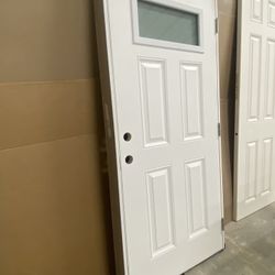 Steel Hurricane Impact Door For Sale