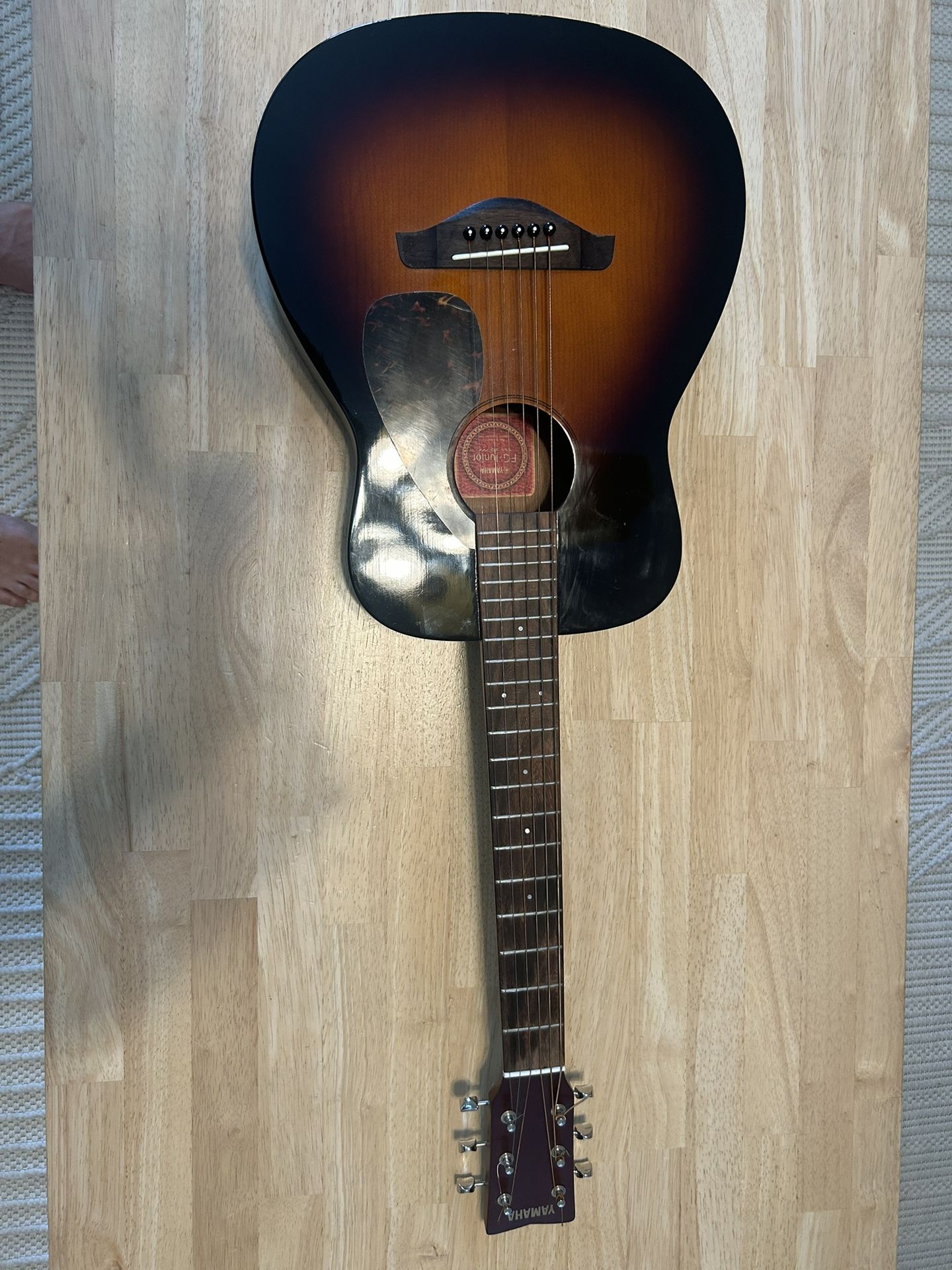 Yamaha FG Junior Acoustic Guitar – Great for Kids or Travel – With Gig Bag