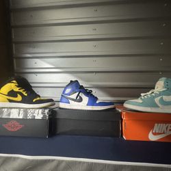 EACH SHOE ONLY WORE ONCE . 150$ For One 400$ For Three.  AVAILABLE NOW