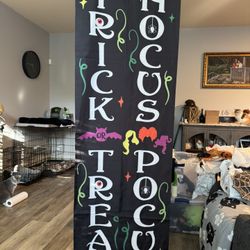 Outdoor Halloween Banner