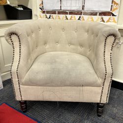 Beige Armchair