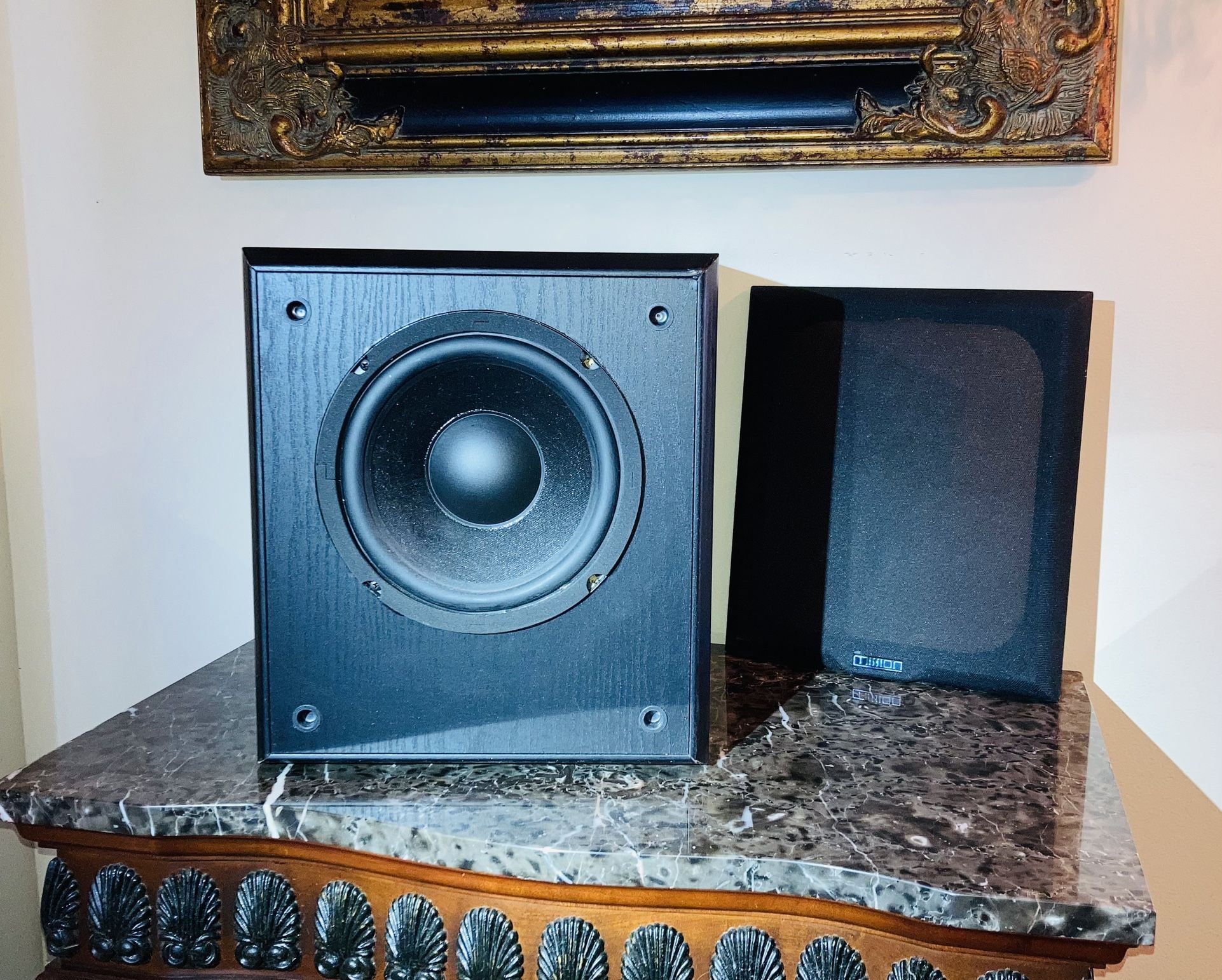 Mission 70ASA Digitally Amplified 100W 8” Powered Subwoofer