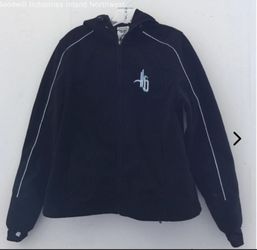 WOMENS HARLEY DAVIDSON BLACK JACKET SIZE LARGE