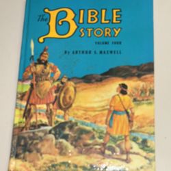 The Bible Story Book 4 By Arthur S. Maxwell (1975 Hardcover) Vintage