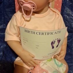Reborn Babynhirl Doll 