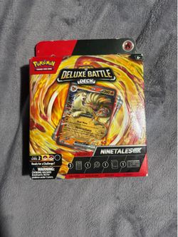Ninetales ex Deluxe battle deck