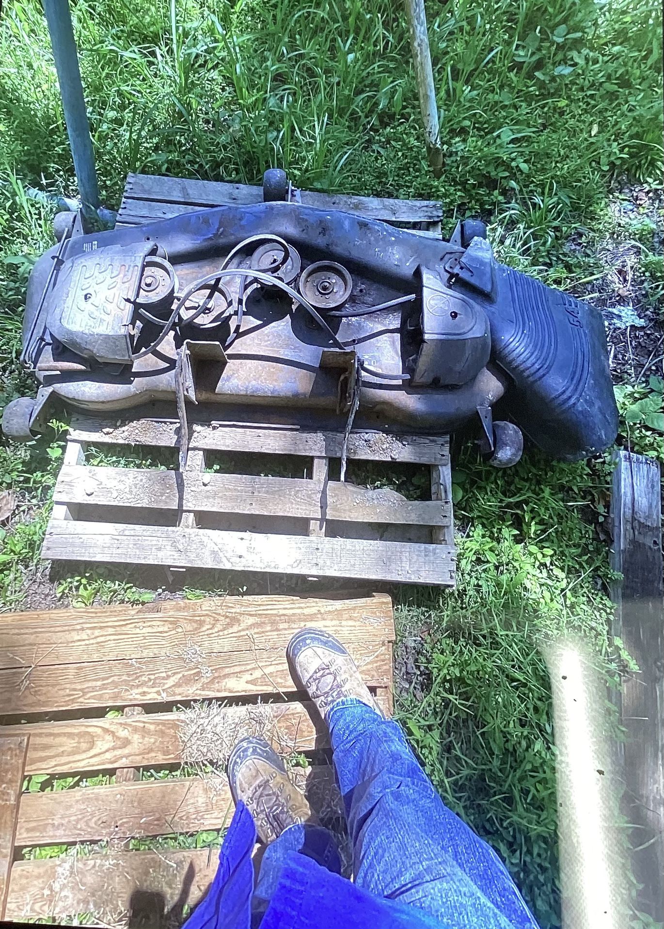 54” Mower Deck, 3 Spindles, No Motor, RR
