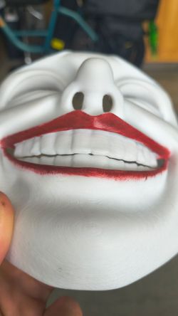 Creepy Smile Mask For Halloween 🎃