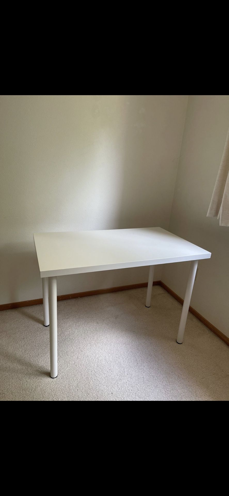 IKEA LINNMON Table 39 3/8x23 5/8 " - White
