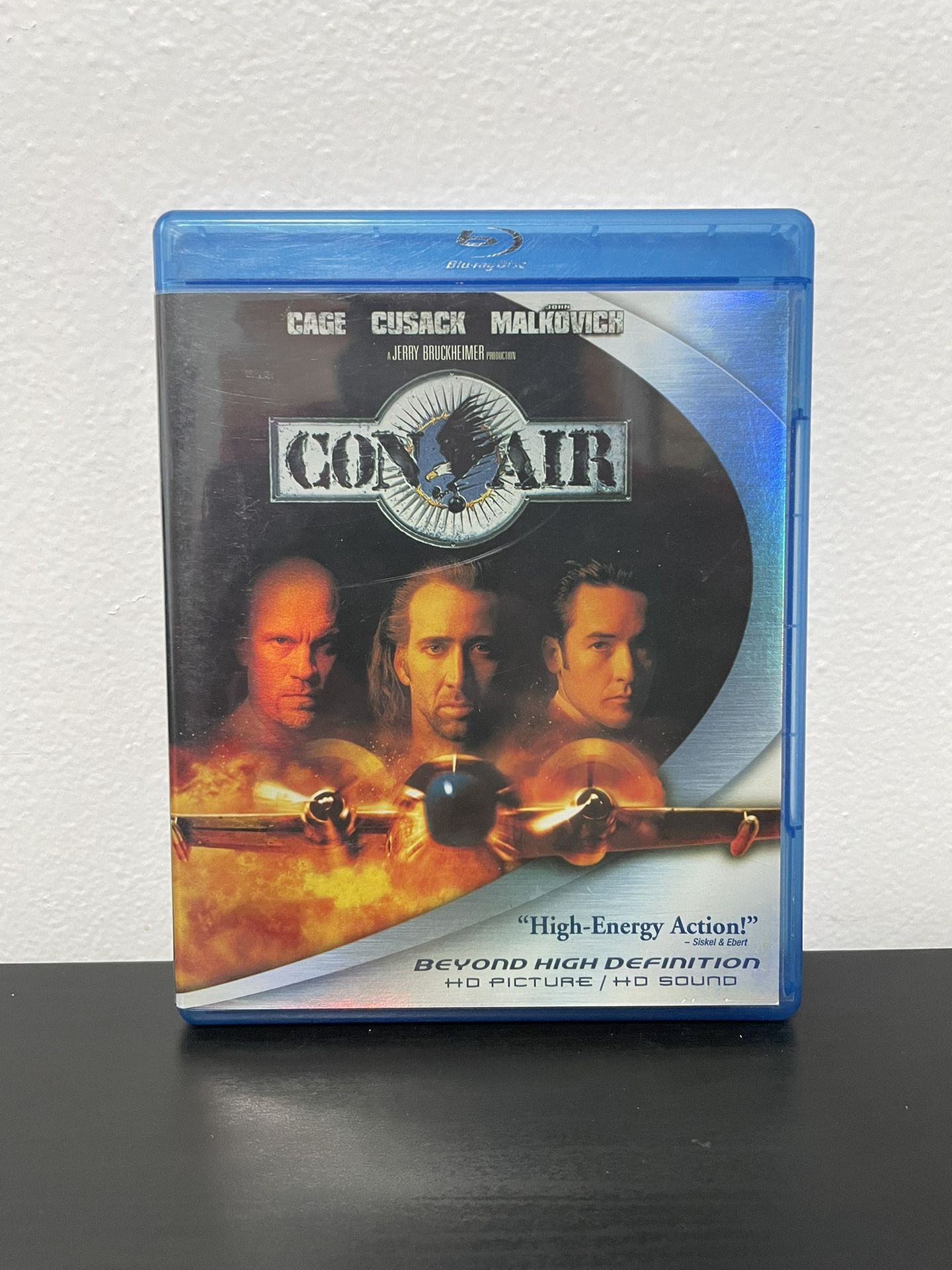 Con Air Blu-Ray Movie Nicolas Cage John Malkovich 1977