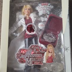 Hannah Montana Holiday Popstar Doll 