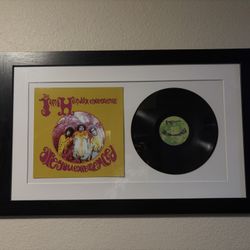 Jimmy Hendrix Framed Vinyl  OBO
