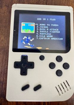 168-in-1 mini handheld gaming console