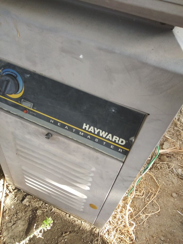 Hayward pool heater