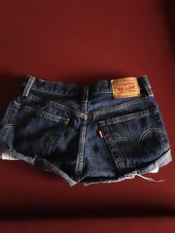 Juniors Size 24 Buttonfly Levi's Jean Shorts