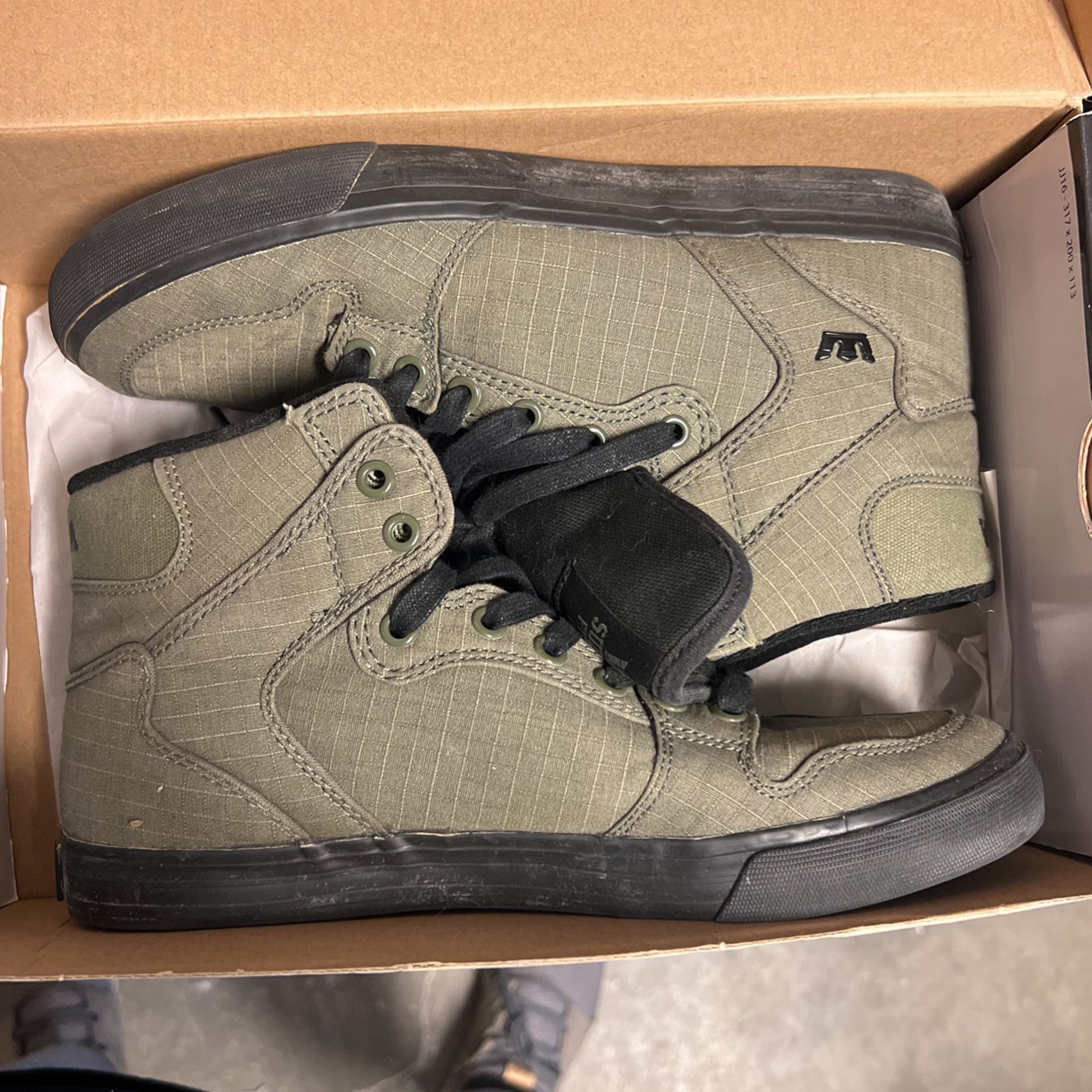 Green High Top Supras for Sale in Corona, CA - OfferUp